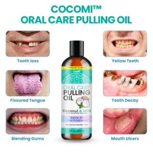 Cocomi™ Oral Care Pulling Oil - Solve All Oral Problems