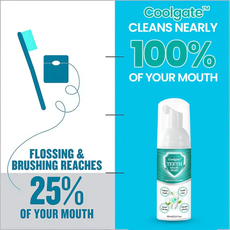 Coolgate™ TEETH Mouthwash Foam - Solve All Oral Problems