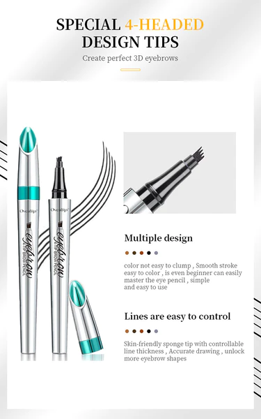 Dobshow™ 3D microblading 4-tip brow-defining pencil