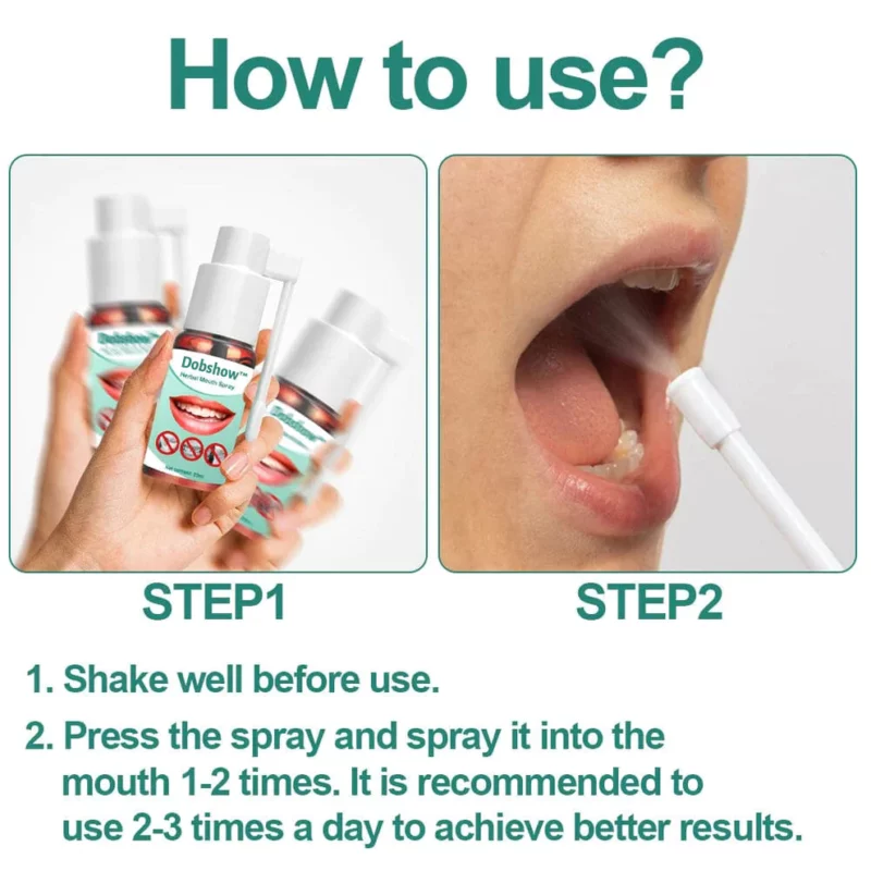 Dobshow™ Ultra Healing Herbal Mouth Spray