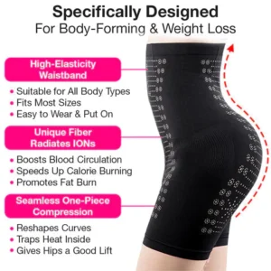 EXPECTSKY™ High waisted Ice Silk ion Fiber Repair Shaper shorts