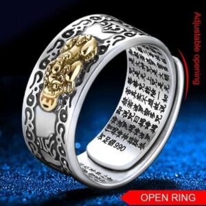 Feng Shui Pixiu Wealth & Protection Ring