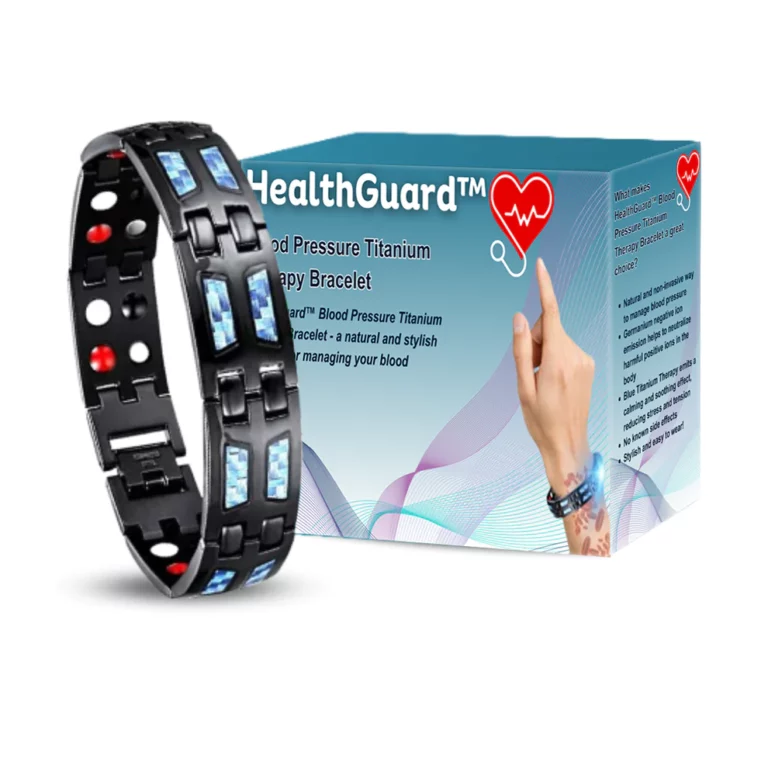 HealthGuard™ Blood Pressure Titanium Therapy Bracelet