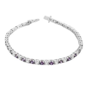 Lymphatic Magnetic Therapy Charoite Bracelet