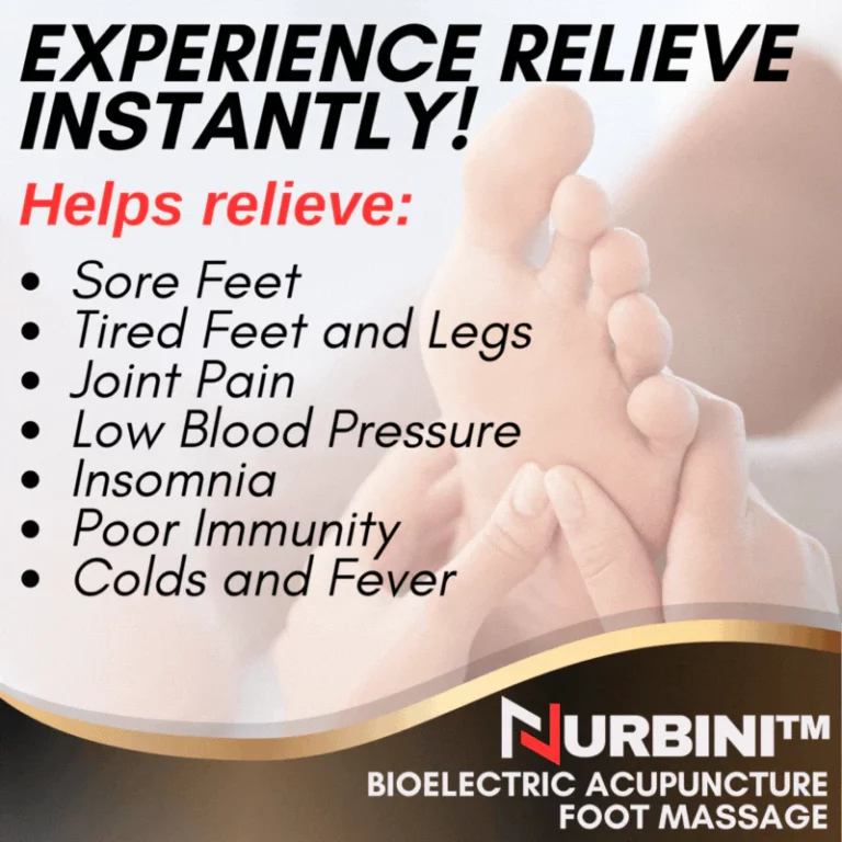 Nurbini™ Bioelectric Acupuncture Foot Massager