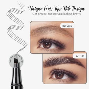 Oveallgo™ 3D Microblading 4-Tip Brow Definer Pen