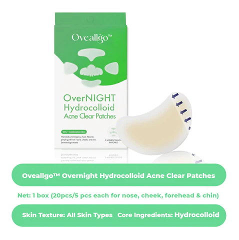 Oveallgo™ Overnight Hydrocolloid Acne Clear Patches