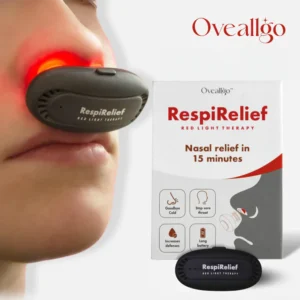 Oveallgo™ RespiRelief Ultimate Red Light Nasal Therapy Instrument