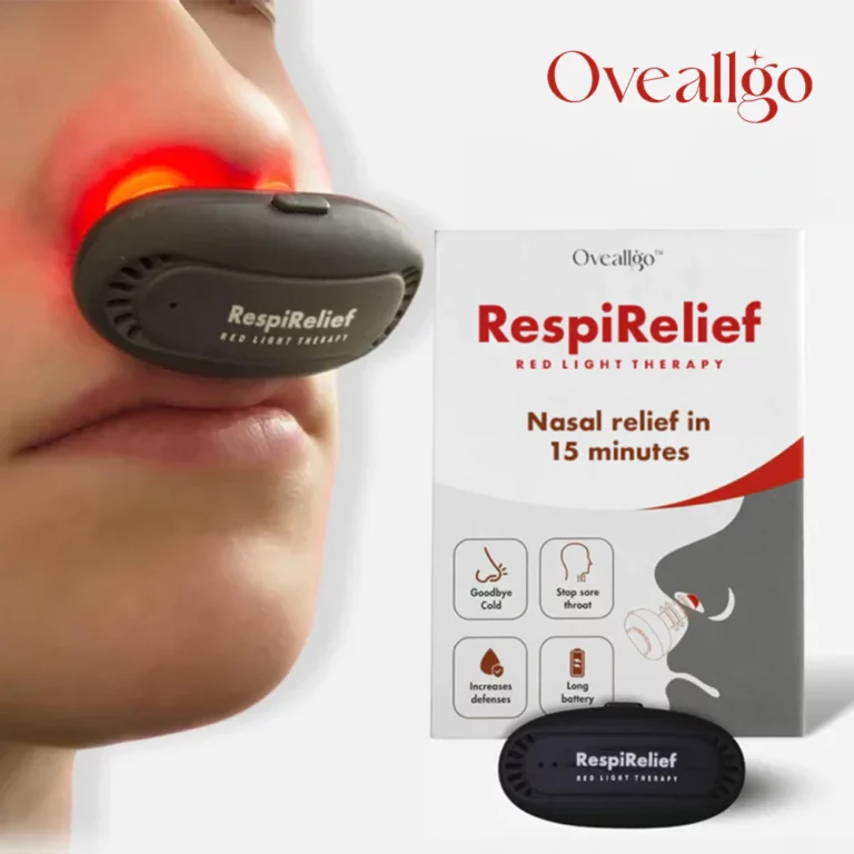 Oveallgo™ RespiRelief Ultimate Red Light Nasal Therapy Instrument