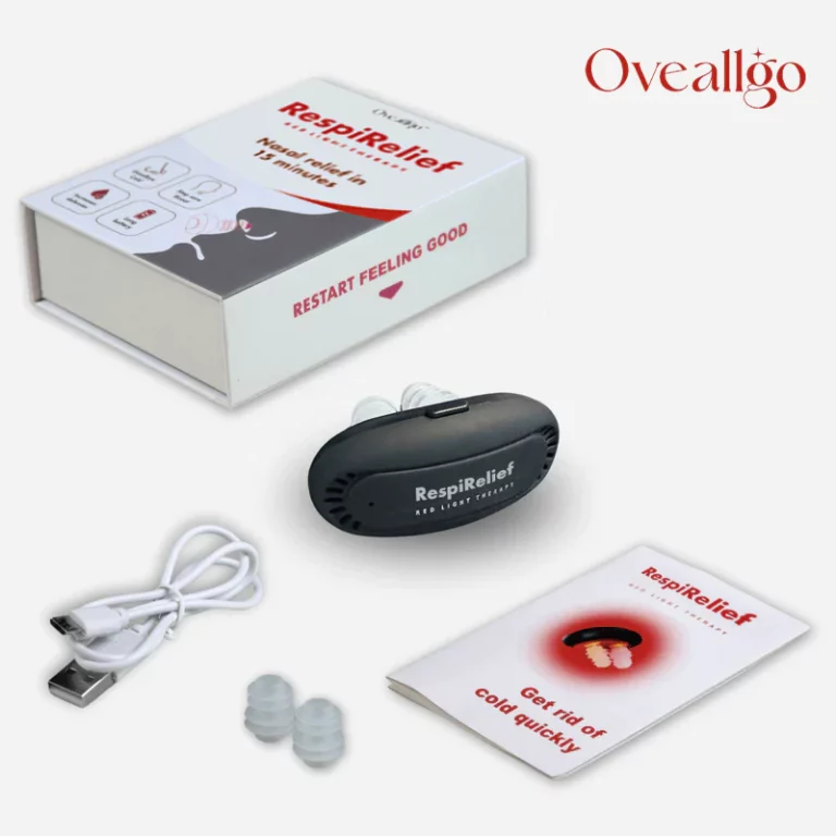 Oveallgo™ ProX RespiRelief Red Light Nasal Therapy Instrument