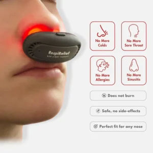 Oveallgo™ ProX RespiRelief Red Light Nasal Therapy Instrument