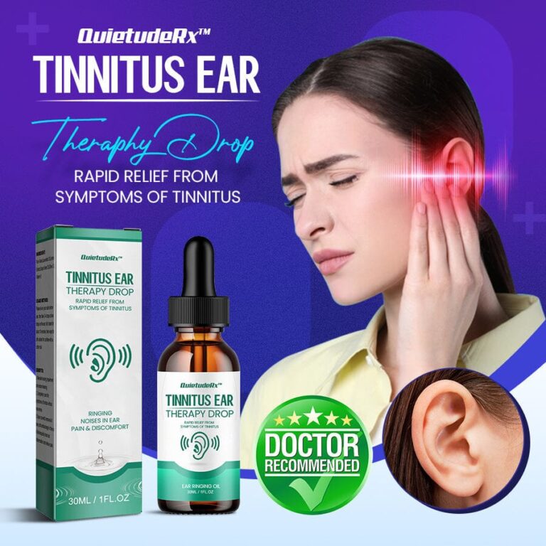 QuietudeRx™ Tinnitus Ear Therapy Drop