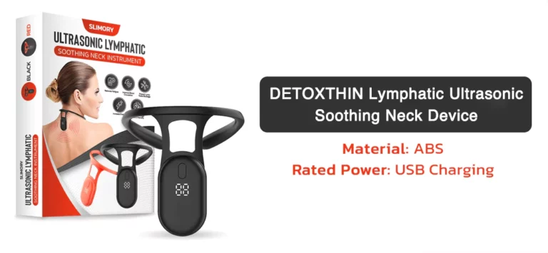 Remifa™ DETOXTHIN Lymphatic Ultrasonic Soothing Neck Device