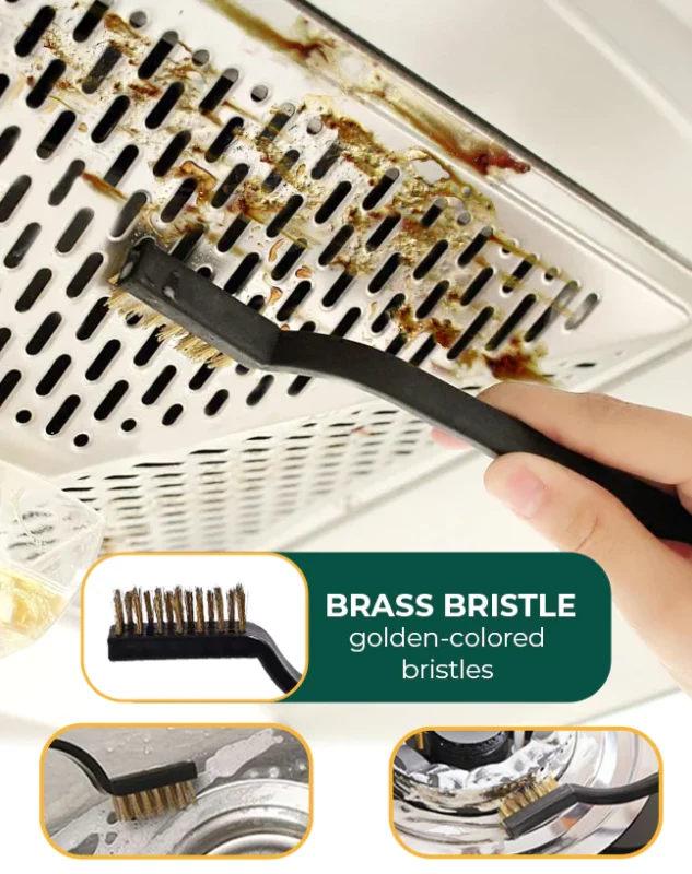 SwiftShine Hard Bristle Gap Cleaning Brushes Kit