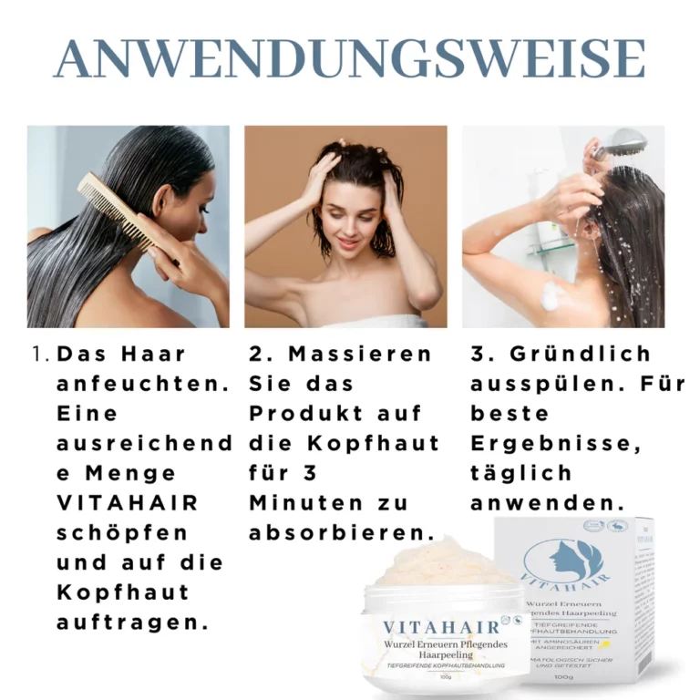 VITAHAIR™ Wurzel Erneuern Pflegendes Haarpeeling