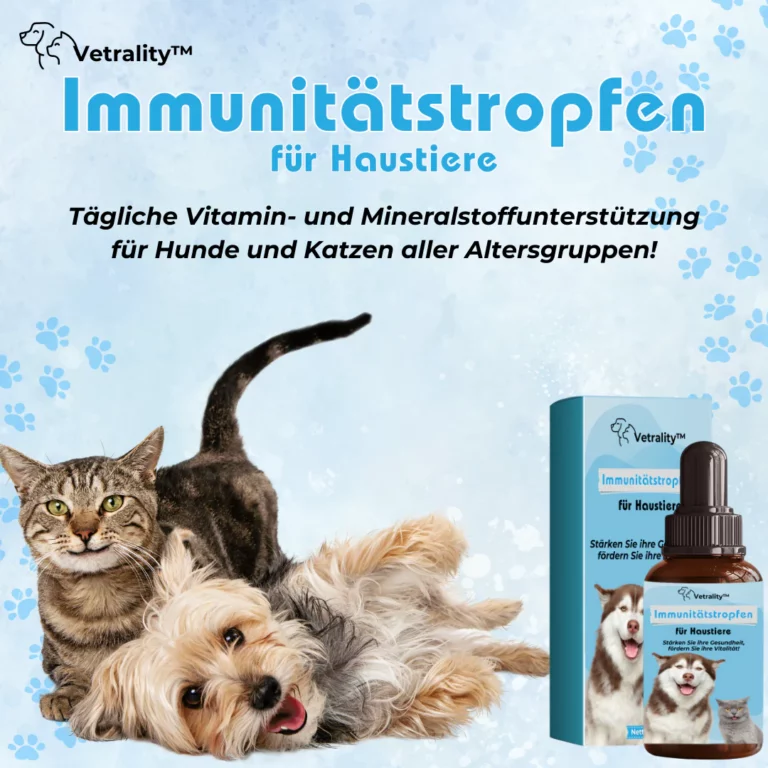 Vetrality™ Immunitätstropfen für Haustiere