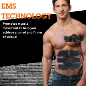 AEXZR™ EMS Abs & Chest Muscle Stimulator