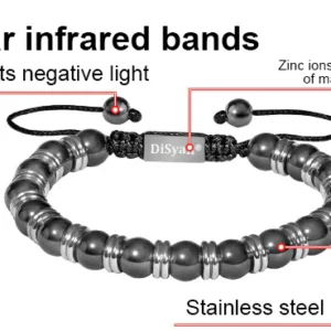 DiSyan® Magnetic hematite bracelet