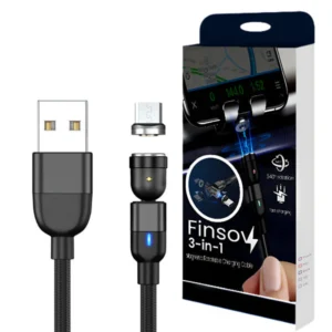 Finsov™ 3-in-1 Magnetic Rotatable Charging Cable