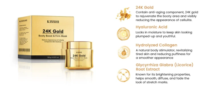 KISSHI™ 24K Gold Booty Boost & Firm Mask