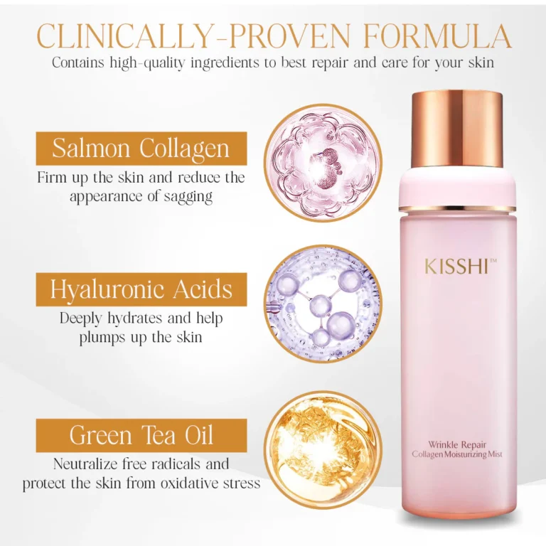 KISSHI™ Wrinkle Repair Collagen Moisturizing Mist