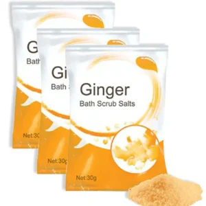 Lymphatic Detox Ginger Bath Scrub Salts