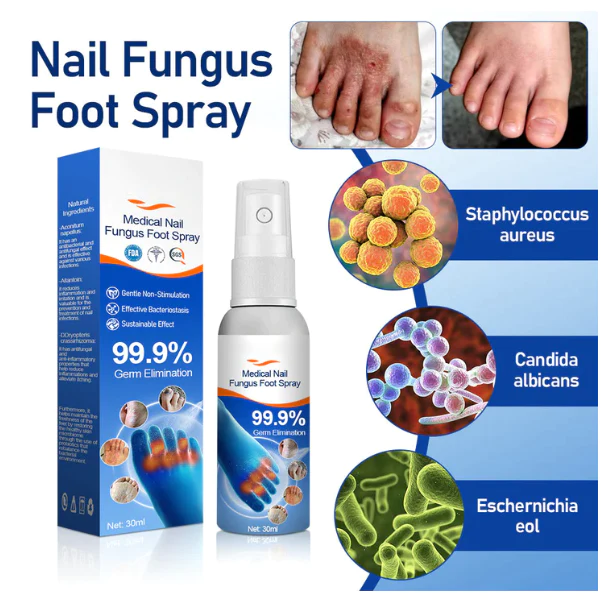 Medical nail fungus foot spray