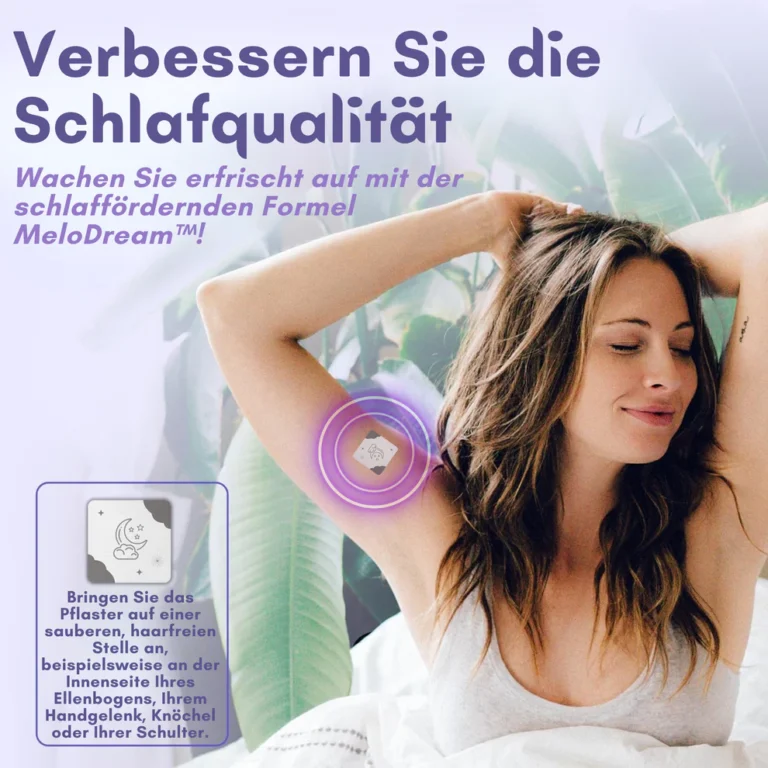 MeloDream™ Melatonin Schlafpflaster