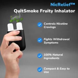 NicRelief™ QuitSmoke Fruity Inhalator