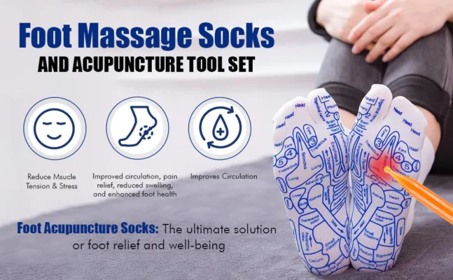 Oveallgo™ Foot Massage Socks and Acupuncture Tool Set