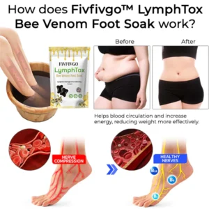 Oveallgo™ LymphTox Bee Venom Foot Soak