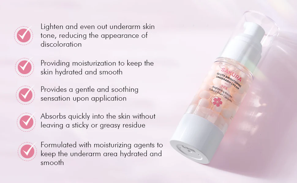 Oveallgo™ Sakura Pearl Capsules Brightening Booster Cream