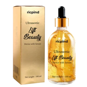 RICPIND Ultrasonic LiftBeauty Device with Serum