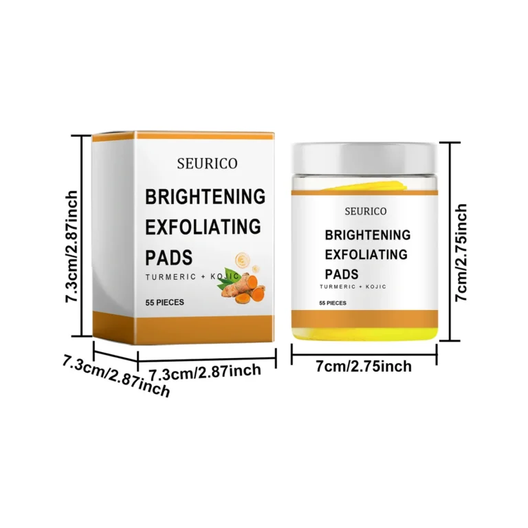 Seurico™ Turmeric Kojic Acid Exfoliating Cleansing Pads