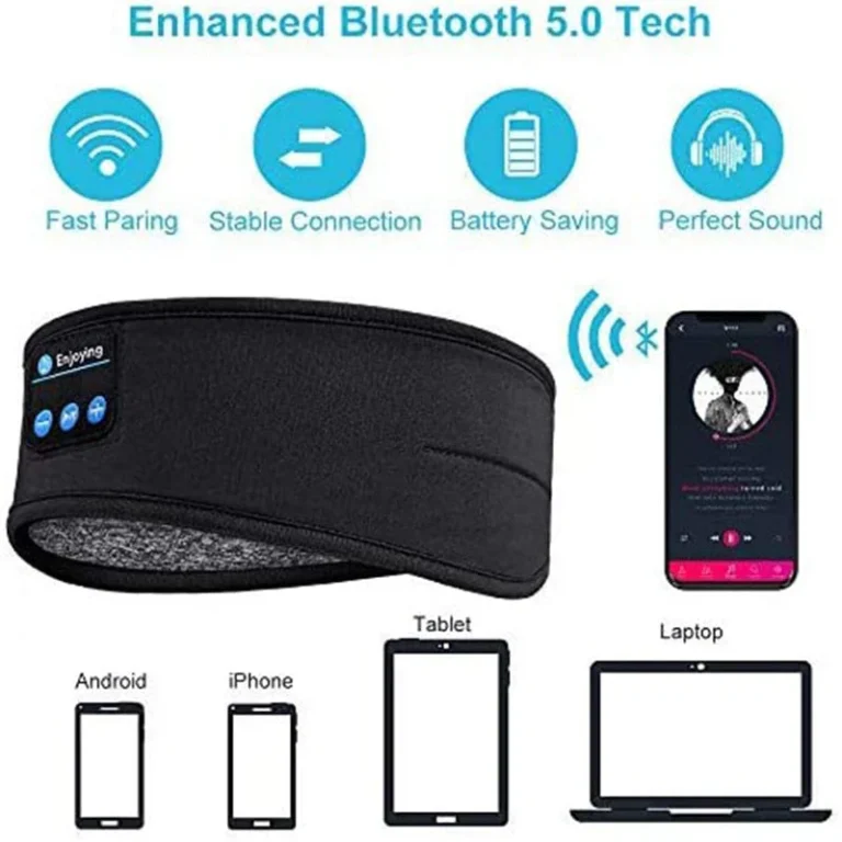 Seurico™ Wireless Bluetooth Sleep Aid Headset Headband