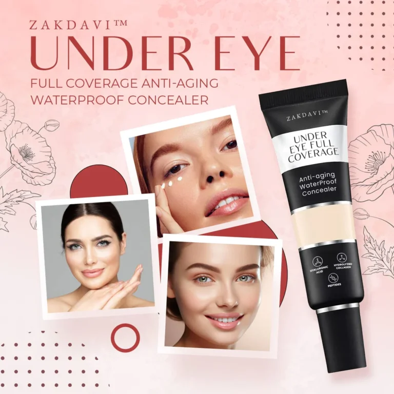 Zakdavi™ UNDER EYE FULL COVERAGE ANTI-AGING WATERPROOF CONCEALER - Image 4