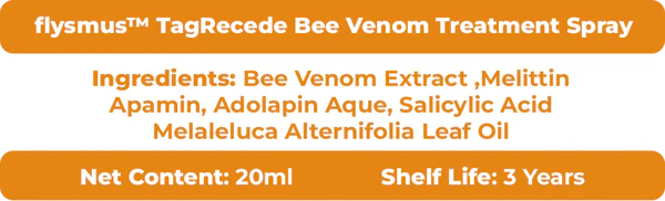 flysmus™ TagRecede Bee Venom Treatment Spray