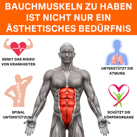 AEXZR™ EMS Bauch - und Brustmuskel-Stimulator