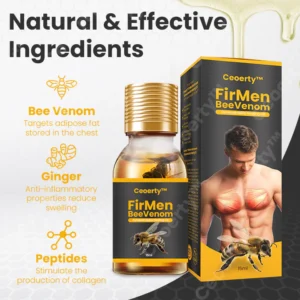 Ceoerty™ FirMen BeeVenom Gynecomastia Heating Oil