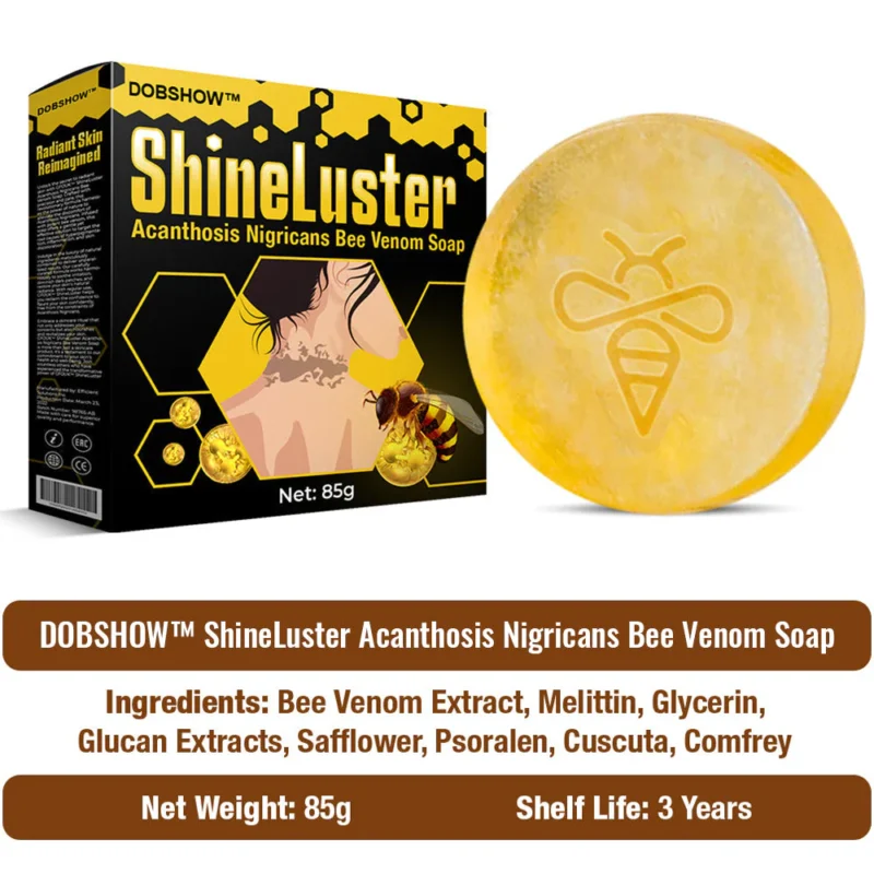 Dobshow™ ShineLuster Bee Venom Clinical Strength Soap for Skin Clarity