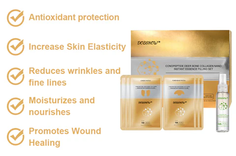 Dobshow™Spiral Peptide Deer Bone Soluble Collagen Film