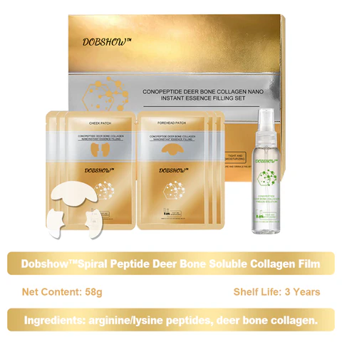 Dobshow™Spiral Peptide Deer Bone Soluble Collagen Film