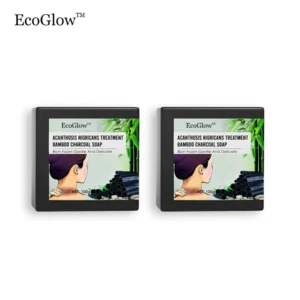 EcoGlow Acanthosis Nigricans Treatment Bamboo Charcoal Soap