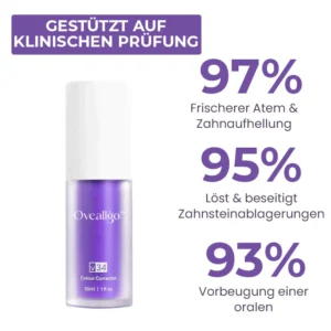 Fivfivgo™ Rein pflanzliches Zahnweiß-Mousse