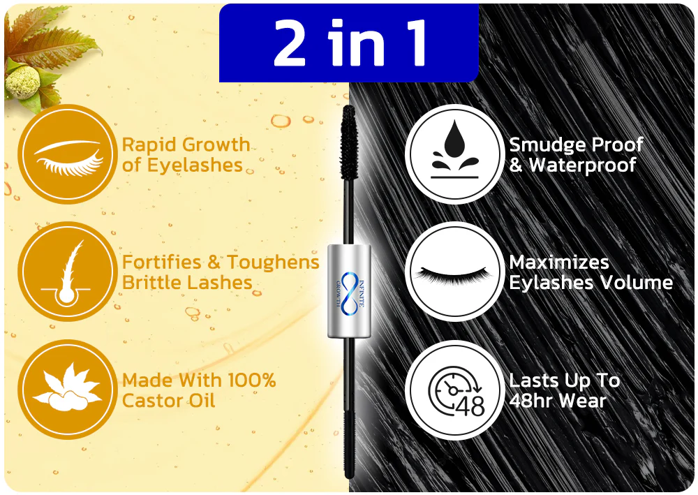 Furzero™ InfiniteGrowth 2in1 Eyelash Enhancing Serum and Mascara