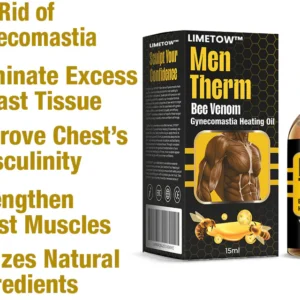 LIMETOW™ MenTherm Bee Venom Gynecomastia Heating Oil