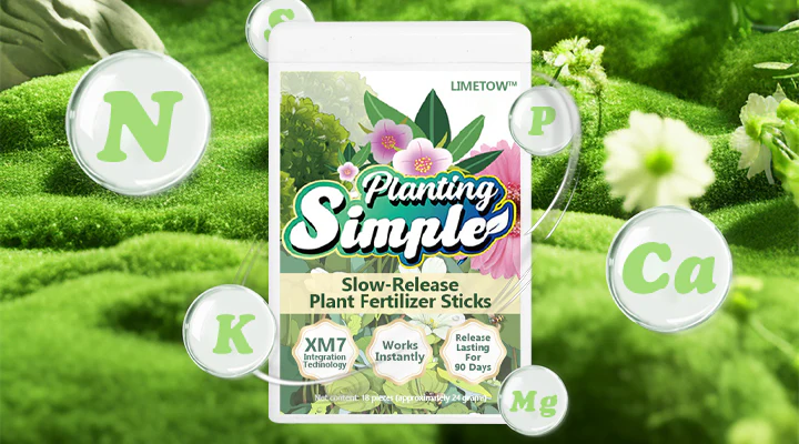 LIMETOW™ Slow-Release Plant Fertilizer Sticks