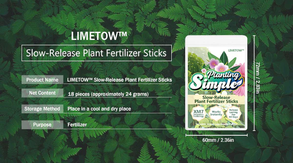 LIMETOW™ Slow-Release Plant Fertilizer Sticks