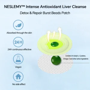 NESLEMY™ Intense Antioxidant Liver Cleanse Burst Beads Patch PRO