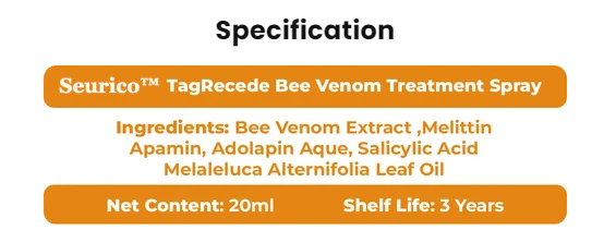 Seurico™ TagRecede Bee Venom Treatment Spray